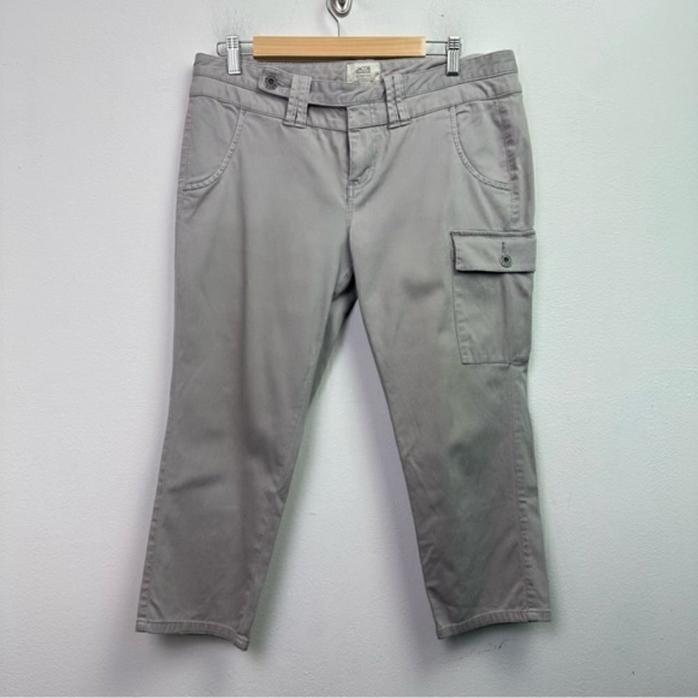 Jacob Connection Taupe Corduroy Capri Pants Size 11/12